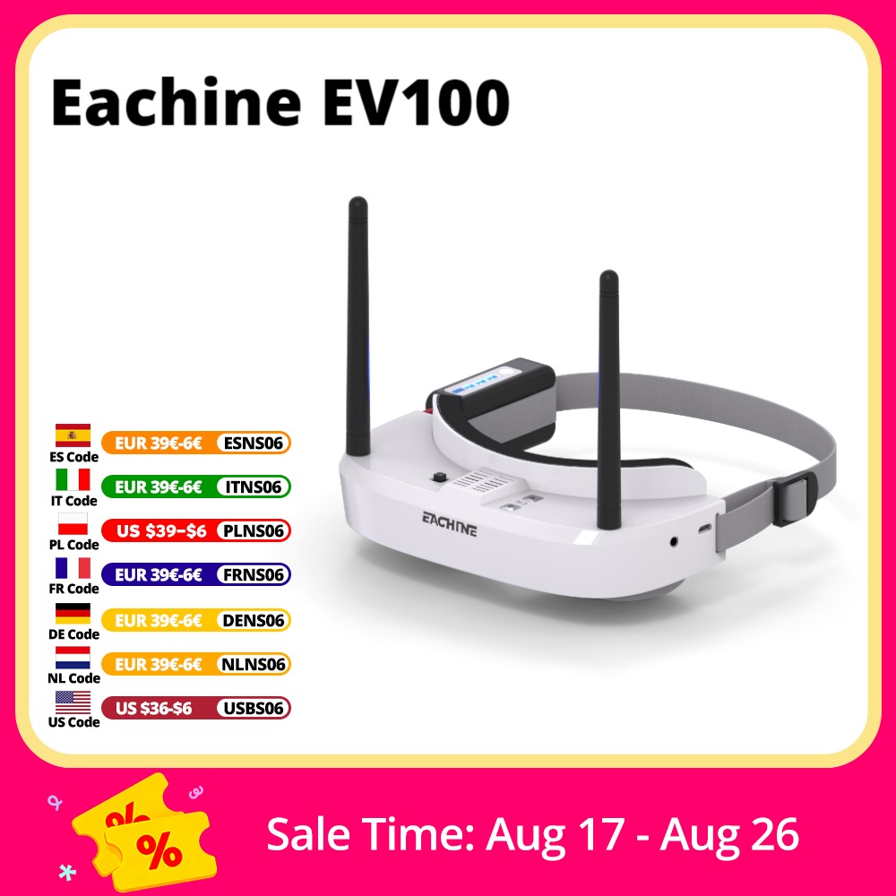 Eachine EV100 720*540 5.8G 72C - Fpv Drone Antenna recension och pris