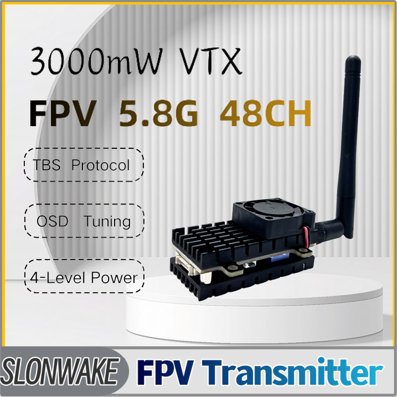 SLONWAKE 5.8G 3000mW Simulatio - Fpv Drone Transmitter recension och pris