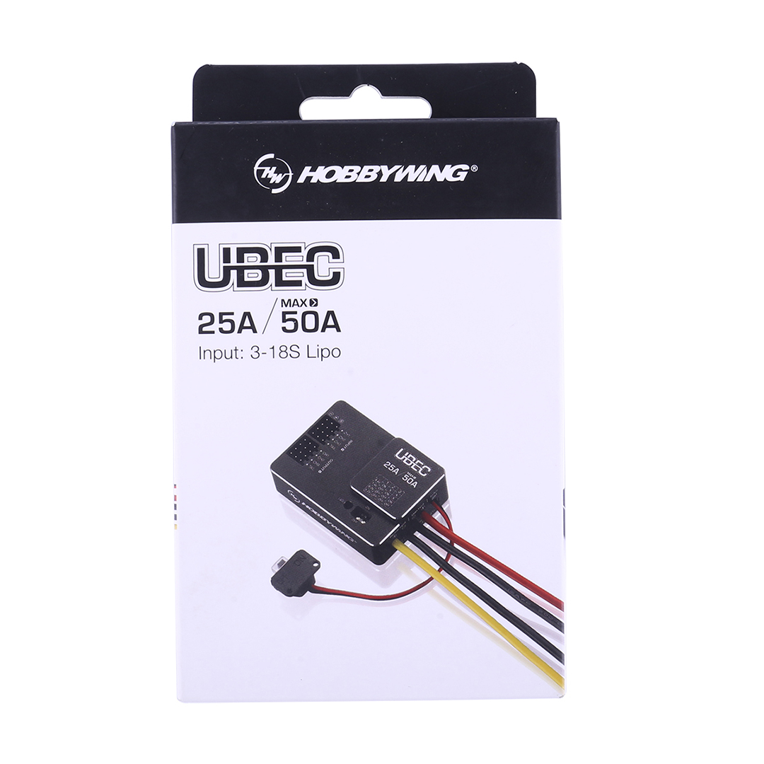 Hobbywing UBEC 25A HV 3-18S Mo - Fpv Drone Quadcopter recension och pris